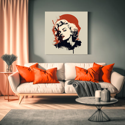 Canvas Print "Elegant icon"